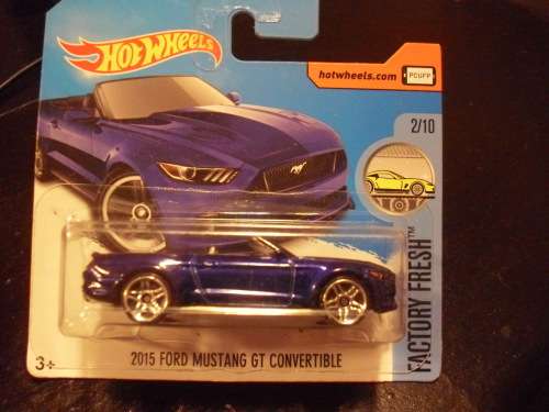 Hotwheels - 2015 Ford Mustang GT Covertible