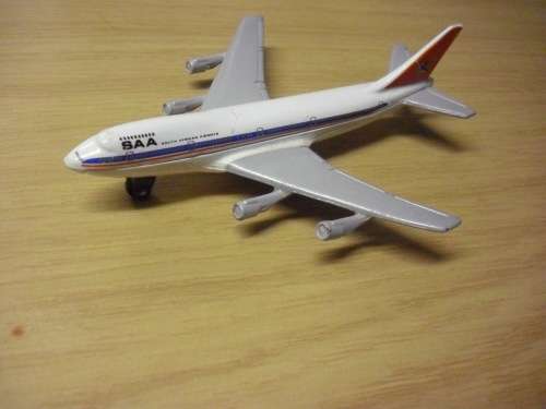 Matchbox Sky Busters 10 - Boeing 747 - Old South African Airways Decals
