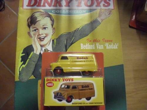 classic Dinky Toys Collection No 2 - Bedford 10 cwt VAN "Kodak"