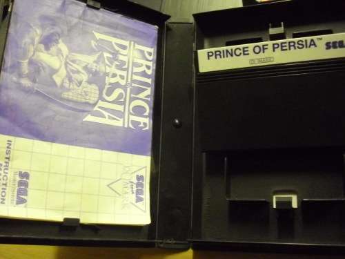 SEGA GAME CARTRIDGE -  PRINCE OF PERCIA