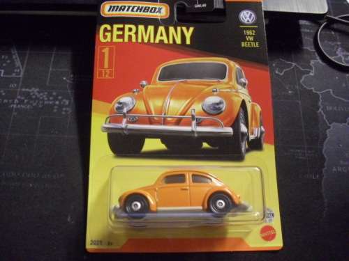 MATCHBOX GERMANY (1/12) - 1962 VW BEETLE
