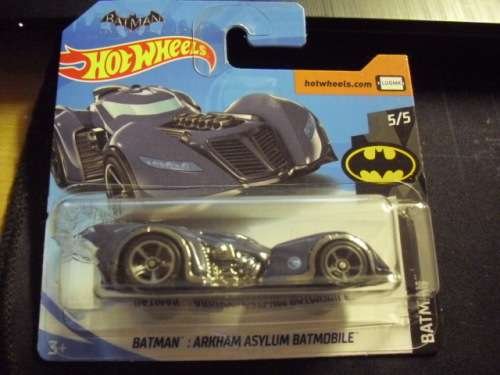 HOTWHEELS -  BATMAN: ARKHAM ASYLUM BATMOBILE - TREASURE HUNT