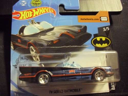 HOTWHEELS - TV SERIES BATMOBILE (BLUE FLAMES)