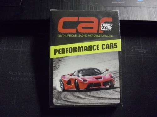 CAR MAGIZINE - TRUMP CARDS - Performance Cars