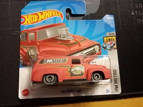 HOTWHEELS - 56 FORD F-100  (Mooneyes Decals)