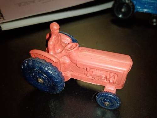 TOMTE LARDAL - TRACTORS - LOT OF 3 (colour variations) and 1 Trailer