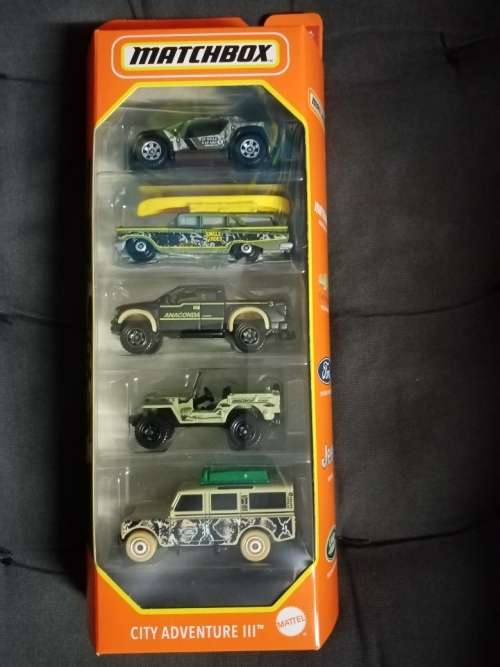 MATCHBOX 5 PACK - CITY ADVENTURES