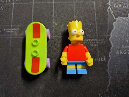 LEGO MINIFIGURE - BART SIMPSON