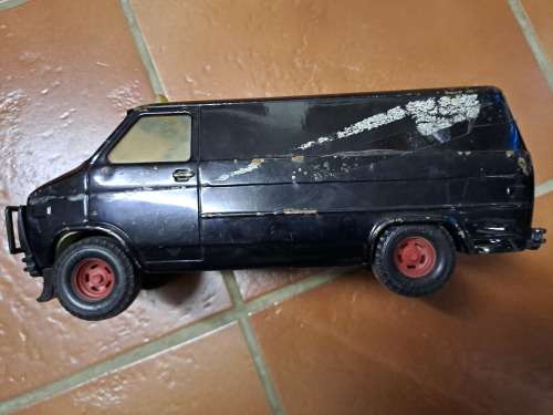 ERTL - THE A-TEAM - BA`s VAN - SOLD FOR RESTORATION