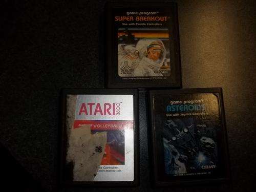Atari Game lot of 3.