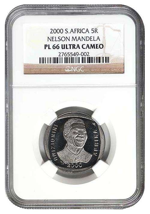 2000 Mandela NGC PL66 Ultra Cameo