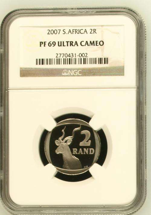 2007 South Africa R2 NGC PF69 Ultra Cameo