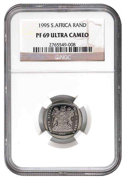 1995 South Africa R1 NGC PF69 Ultra Cameo