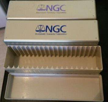 NGC Slab Storage Container / Box - Holds 20 NGC Slabs