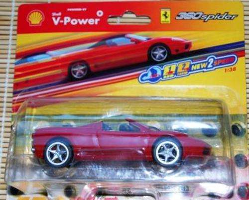 FERRARI 360 SPIDER 2 SPEED SCALE 1:38