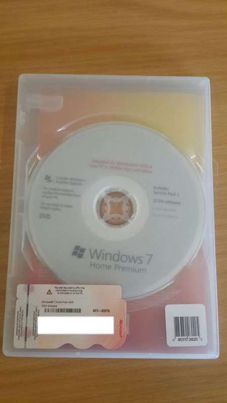 Windows 7 Home premium package