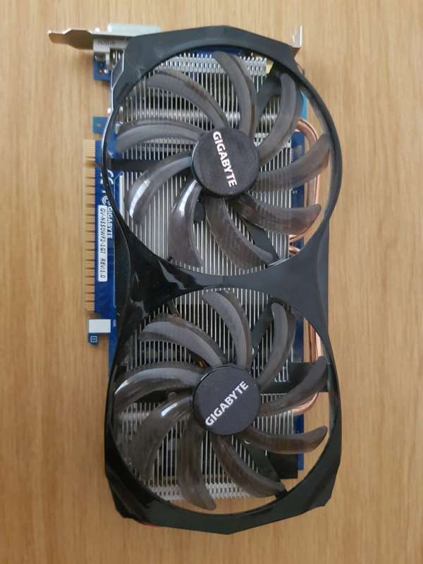 GV-N550WF2-1GI Graphics card