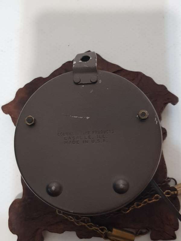 Columbia time miniature cuckoo clock