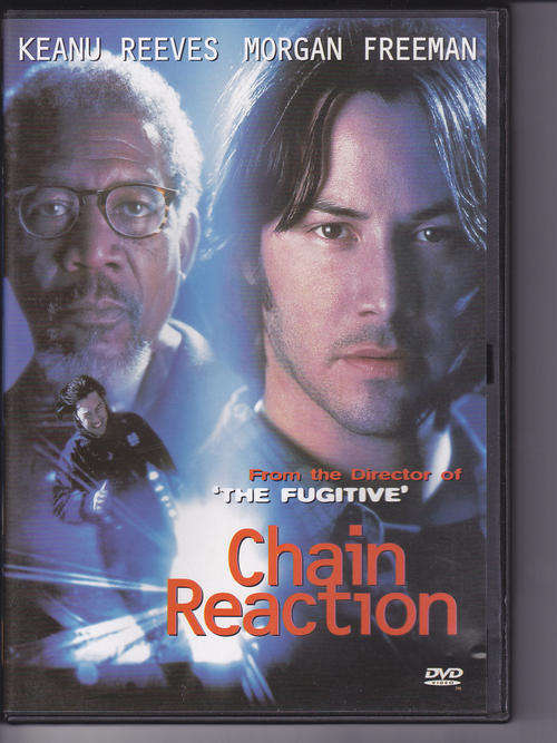 CHAIN REACTION [DVD] (Keanu Reeves, Morgan Freeman)