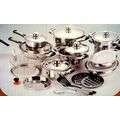 27 PIECES STAINLESS STEEL AND LIDS. THIS IS TABLE PRIDE IT IS NOT A CHEAP PRODUCT