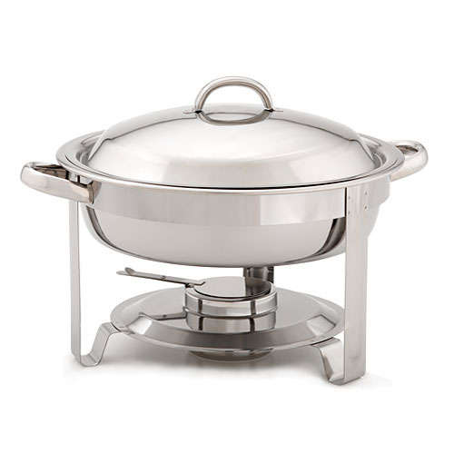 STUNNING ROUND CHAFING DISH EXCELLENT QUALITY