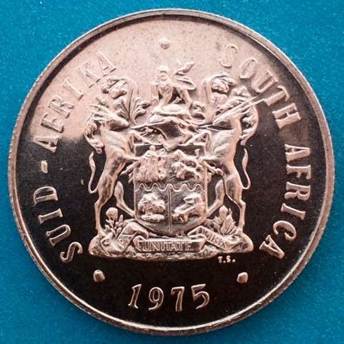 1975 RSA uncirculated silver R1