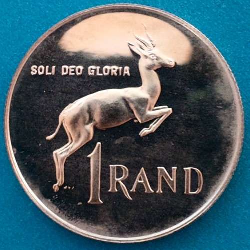 1976 RSA uncirculated silver R1