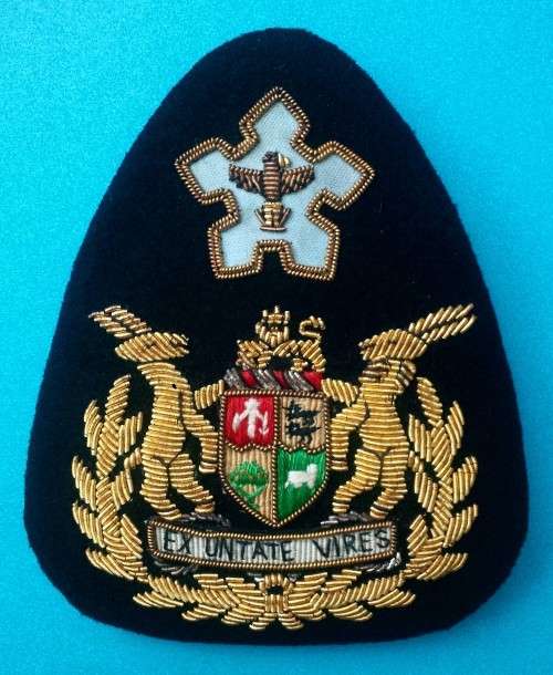 ***Rare*** SAAF SERGEANT MAJOR bullion wire rank badge - @@@ R1 START!!!