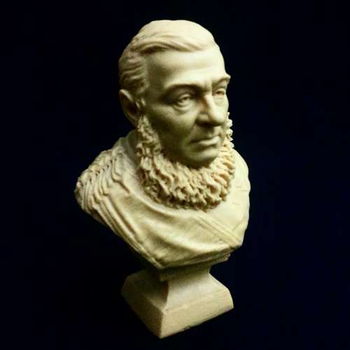 President PAUL KRUGER casting of a Boer War era German bust - @@@ R1 START!!!