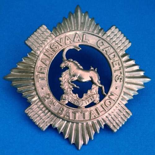 ***Rare*** vintage TRANSVAAL CADETS 2nd Battalion cap badge!!