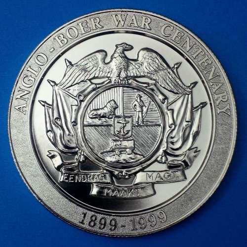 ***HUGE*** ANGLO-BOER WAR CENTENARY (1899-1902) nickel plated medallion - @@@ R1 START!!!