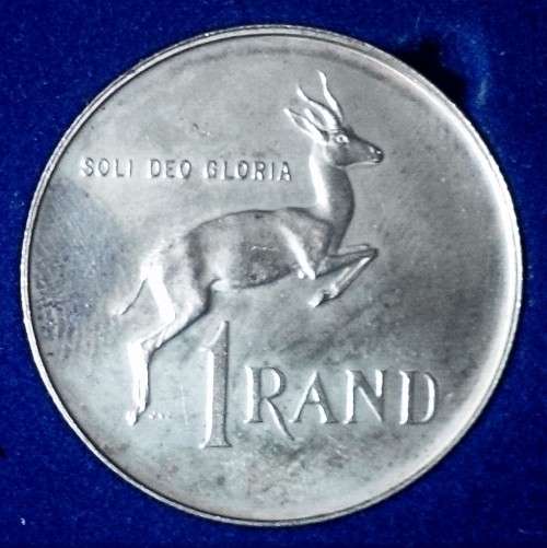 1990 RSA - UNC silver R1 in SAM box