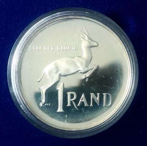 1990 RSA - PROOF silver R1 in SAM box - 17x available!!