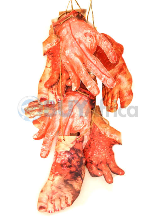 Horror Halloween Bloody banner