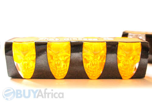 Halloween Party Skull shot glasses orange/ white/ purple/ black