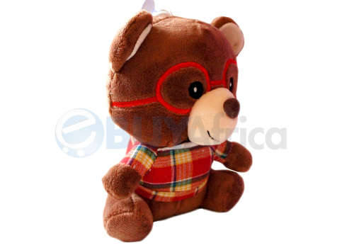 Cute friends Teddy bear and Panda plush toy