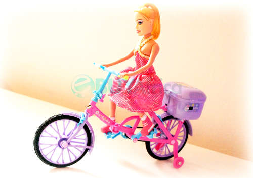 Girls Musical GoGo Bicycle Fun!!