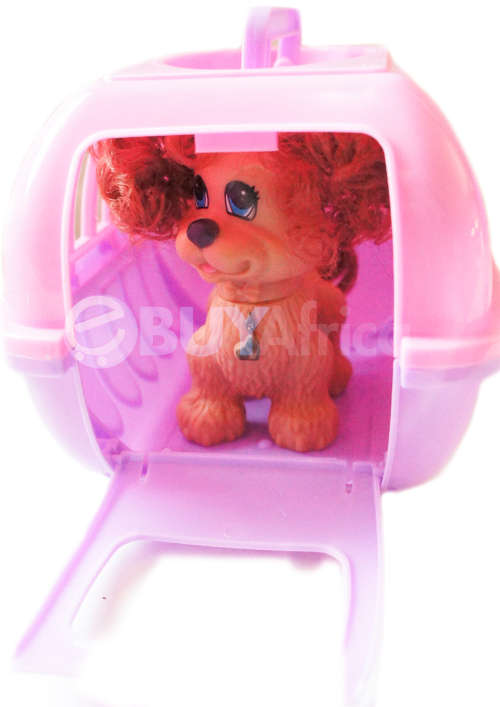 Pet Dog in Cage