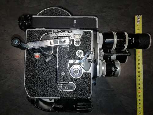 bolex paillard h8...reflex movie camera
