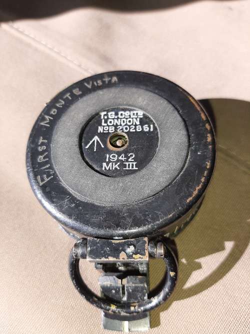 Mark lll british 1942 officers prismatic compass
