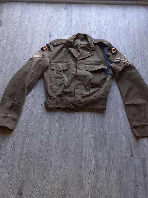 SADF bunny jacket from the 1960