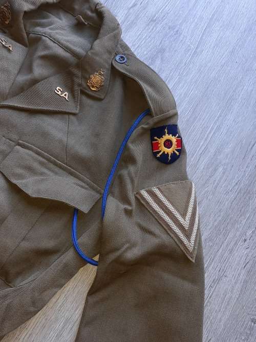 SADF bunny jacket from the 1960