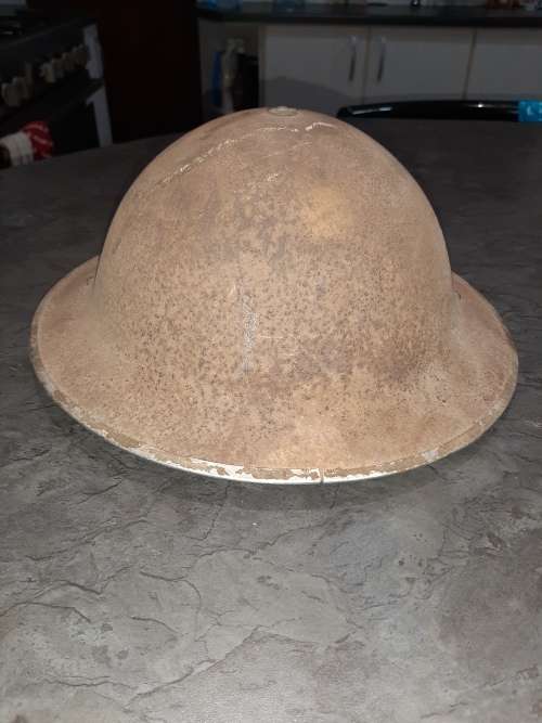 WW2 british helmet