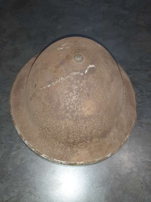 WW2 british helmet