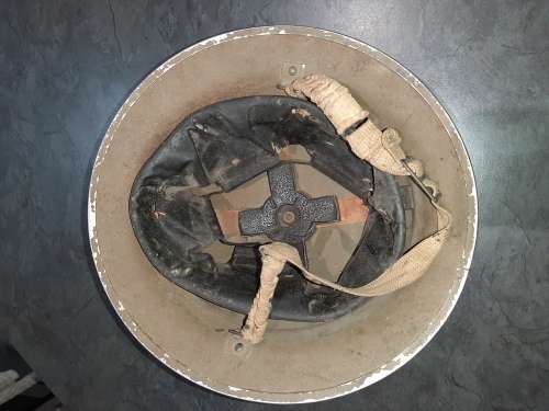 WW2 british helmet