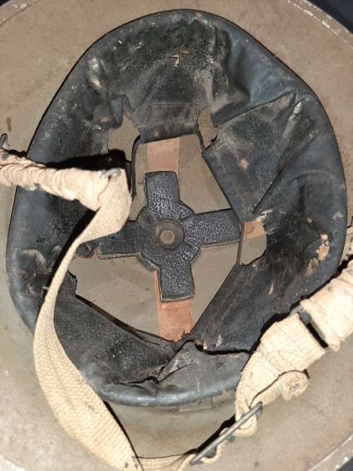 WW2 british helmet