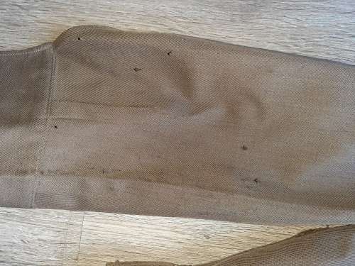 1 parachute battalion bunny jacket with cloth flashes x 1 wing