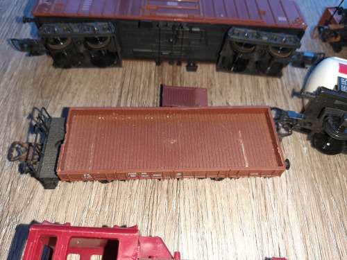 model trains x 12