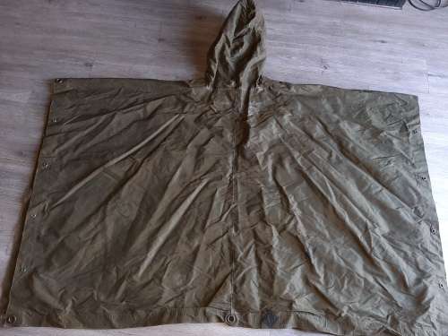 SADF poncho from the 1960 s