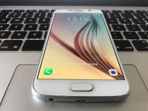 Samsung Galaxy S6 32GB SM-G920F - White Pearl (Paint Peeling)